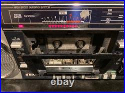 BOOMBOX SANYO M-W25K Japan Vintage Cassette Player