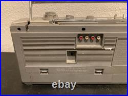 BOOMBOX SANYO M-W25K Japan Vintage Cassette Player BOOMBOX SANYO M-W25K Japan Vintage Cassette Player