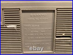 BOOMBOX SANYO M-W25K Japan Vintage Cassette Player
