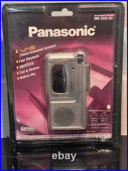BRAND NEW Panasonic RN-305 Microcassette Recorder VTG Sealed Movie SAW Prop