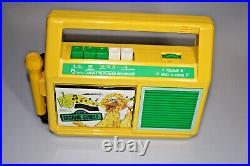 Big Bird Cassette Tape Player / Recorder Vintage 1988 Sesame Street Daylin CIB