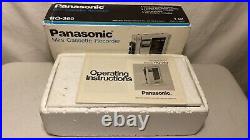 Brand New Panasonic Vintage RQ-360 VAS Mini Cassette Recorder Fast Shipping