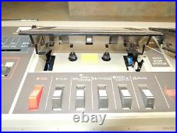 CASIO CK-500 Boombox Keyboard AM/FM Radio Piano Vintage Double Cassette Recorder