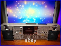 CASIO KX-101? RaRe? Vintage Stereo Cassette Boombox / Organ Synthes Combo