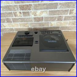 COLUMBIA GP-21 CD Cassette Recorder Portable Vintage with Handle Fully Functional