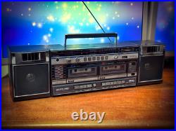 CROWN BOOMBOX? RaRe? Vintage Stereo Cassette Recorder