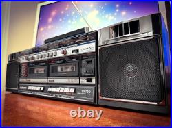 CROWN BOOMBOX? RaRe? Vintage Stereo Cassette Recorder