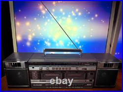 CROWN BOOMBOX? RaRe? Vintage Stereo Cassette Recorder