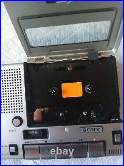 Cassette Recording Player Sony Tc-150a Vintage Portable And Slim