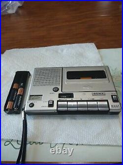 Cassette Recording Player Sony Tc-150a Vintage Portable And Slim