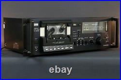 Cassette tape recorder SANSUI SC-3330 Vintage Black with mounting racks