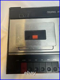 Channel Master 6621 Cassette Recorder Vintage Woodgrain