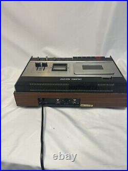 Channel Master 6621 Cassette Recorder Vintage Woodgrain