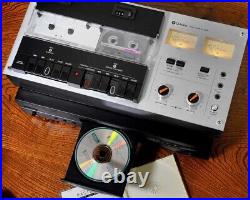 Clarion MD-8080A Dual Stereo Cassette Deck Player Recorder 1977 VINTAGE JAPAN
