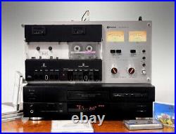 Clarion MD-8080A Dual Stereo Cassette Deck Player Recorder 1977 VINTAGE JAPAN