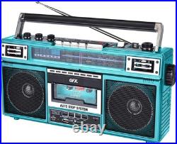 Classic Cassette Player Recorder Radio with Bluetooth