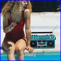 Classic Cassette Player Recorder Radio with Bluetooth