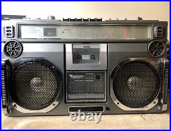 Continental CONION GA-9000 Jumbo Stereo Cassette Recorder Radio Vintage Boombox