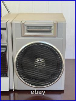 Crown Stereo Cassette Radio Recorder Model CSC-155 F WORKS