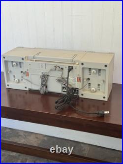 Crown Stereo Cassette Radio Recorder Model CSC-155 F WORKS