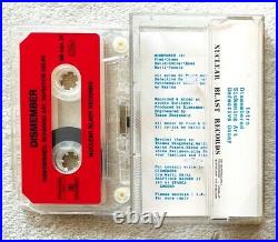 DISMEMBER reborn Demo CASSETTE Tape 1990 Vintage METAL Bolt Thrower ...