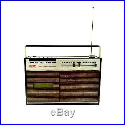 Decca AM/FM Radio Cassette Recorder Player CR-1100 Very Rare Vintage Working