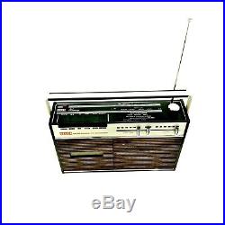Decca AM/FM Radio Cassette Recorder Player CR-1100 Very Rare Vintage Working
