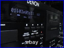 Denon DN-T625 Professional CD/Tape Recorder withXLR I/Os. Rare Vintage