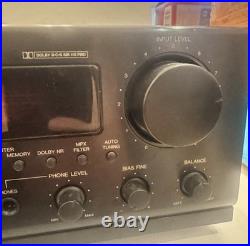 Denon DRM-650S Stereo Cassette Tape Deck Dolby B C S NR HX Pro Vintage HiFi