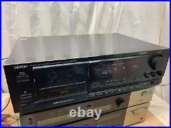 Denon DRM-700 Vintage Cassette Tape Deck Player Recorder 3 Head Dolby HX Pro