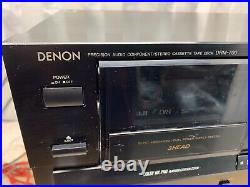 Denon DRM-700 Vintage Cassette Tape Deck Player Recorder 3 Head Dolby HX Pro