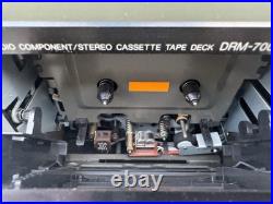 Denon DRM-700 Vintage Cassette Tape Deck Player Recorder 3 Head Dolby HX Pro