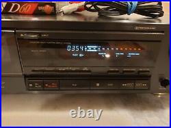Denon DRR-680 Dolby HX Pro Stereo Cassette Tape Deck Recorder, Black VTG Japan