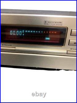 Denon DRS-810G Vintage Cassette Decks Silver Good