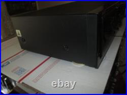 Denon DRW-840 Vintage Dual Cassette Tape Deck Player Recorder HX Pro