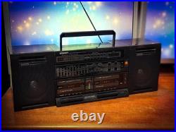 EMBASSY BOOMBOX? RaRe? Vintage Stereo Cassette Recorder