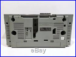 EMERSON CTR949 Vintage AM FM Stereo Radio Dual Cassette Recorder Boombox Vintage