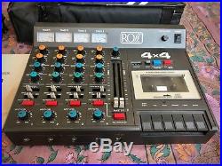 EXC Vintage Ross 4x4 Cassette Mixer/Recorder 4-Track Console TESTED Series I