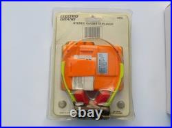 Electro Brand Stereo Cassette Player 2100 Neon Pink Yellow Portable Vintage