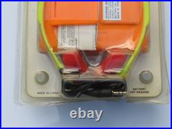 Electro Brand Stereo Cassette Player 2100 Neon Pink Yellow Portable Vintage