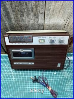 Electronics 302-2 vintage Soviet cassette tape recorder WORKING Rarity