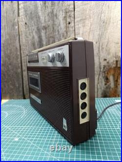 Electronics 302-2 vintage Soviet cassette tape recorder WORKING Rarity