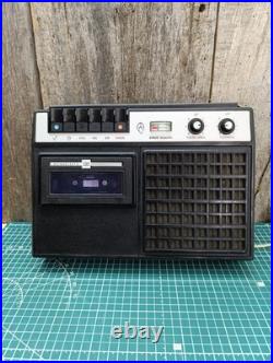 Electronics 302 BLACK vintage Soviet cassette tape recorder WORKING Rarity Electronics 302 BLACK vintage Soviet cassette tape recorder WORKING Rarity