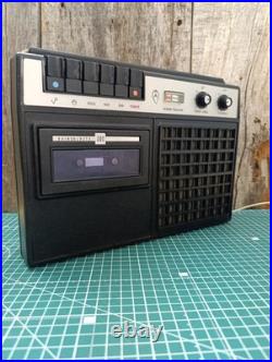 Electronics 302 BLACK vintage Soviet cassette tape recorder WORKING Rarity Electronics 302 BLACK vintage Soviet cassette tape recorder WORKING Rarity