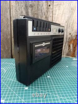 Electronics 302 BLACK vintage Soviet cassette tape recorder WORKING Rarity Electronics 302 BLACK vintage Soviet cassette tape recorder WORKING Rarity