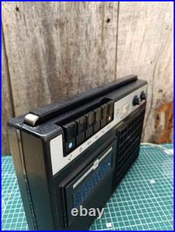 Electronics 302 BLACK vintage Soviet cassette tape recorder WORKING Rarity Electronics 302 BLACK vintage Soviet cassette tape recorder WORKING Rarity