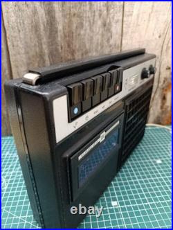 Electronics 302 BLACK vintage Soviet cassette tape recorder WORKING Rarity Electronics 302 BLACK vintage Soviet cassette tape recorder WORKING Rarity
