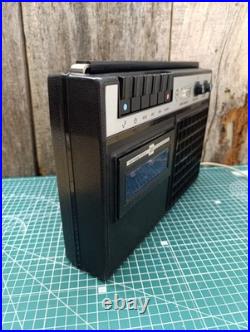 Electronics 302 BLACK vintage Soviet cassette tape recorder WORKING Rarity Electronics 302 BLACK vintage Soviet cassette tape recorder WORKING Rarity