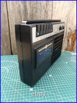 Electronics 302 BLACK vintage Soviet cassette tape recorder WORKING Rarity Electronics 302 BLACK vintage Soviet cassette tape recorder WORKING Rarity