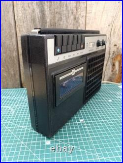 Electronics 302 BLACK vintage Soviet cassette tape recorder WORKING Rarity Electronics 302 BLACK vintage Soviet cassette tape recorder WORKING Rarity
